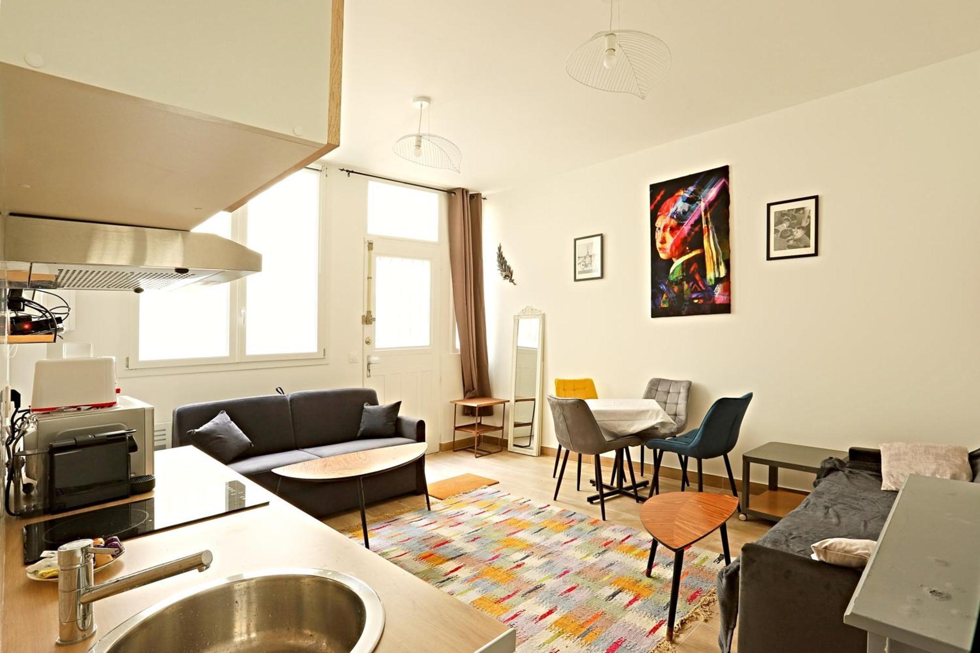Loft Marais Vertbois Appartement Parijs